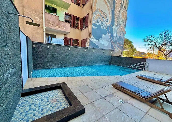 Pueblo 608 - Cerca De Principales Puntos De Poa Apartamento Porto Alegre
